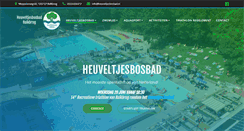 Desktop Screenshot of heuveltjesbosbad.nl